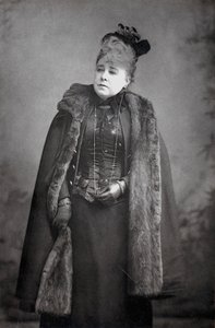 Mrs Bancroft nee Marie Wilton 1840-1921, engelsk skuespillerinne, c1890 av Unbekannt