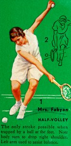 Fru Fabyan - Halvvolley, c1935. av Unbekannt