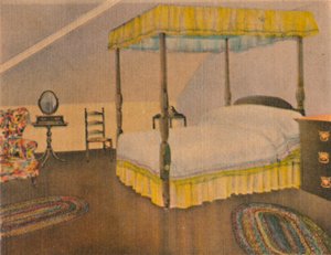 Mrs. Washingtons soverom, 1946 av Unbekannt