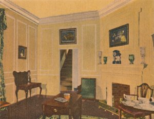 Mrs. Washingtons stue, 1946 av Unbekannt