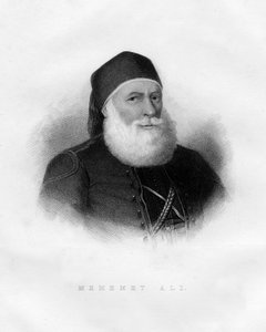 Muhammad Ali Pasha, visekonge av Egypt, 1800-tallet av Unbekannt