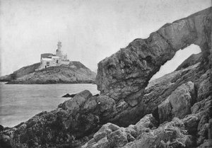Mumbles - The Lighthouse, 1895 av Unbekannt