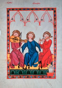 Musikere, 1304-1340 av Unbekannt