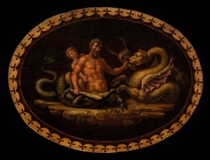 Mytologisk scene, 1700-tallet. av Unbekannt