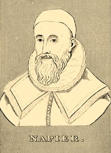 Napier, 1550-1617, 1830. av Unbekannt