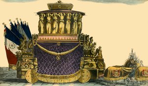 Napoleons begravelsesvogn, 1840, 1921. av Unbekannt