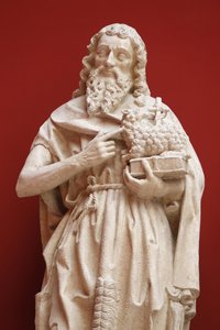 Nasjonalmuseet for franske monumenter. Sainte Chapelle, Chateaudun. Døperen Johannes. Rollebesetning, Paris, Frankrike av Unbekannt