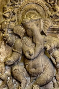 Nasjonalmuseet i India, Delhi. Ganesh lettelse. Detalj. India. av Unbekannt