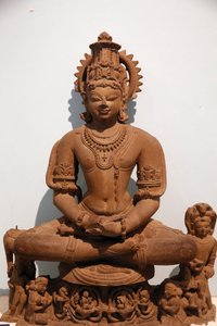 Nasjonalmuseet i India, Delhi. Yoganarayana. Chandela av Unbekannt