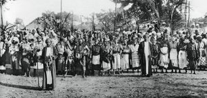 Innfødte dansere i Mombasa, 1924-1925, 1937 av Unbekannt