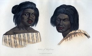 Innfødte i California, 1848 av Unbekannt