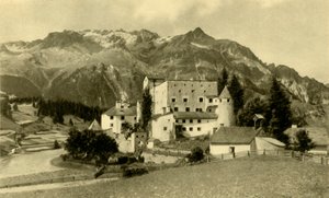 Naudersberg slott, Nauders, Østerrike, c1935. av Unbekannt