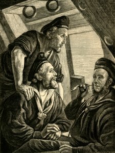 Nærmer seg hjem, 1881. av Unbekannt
