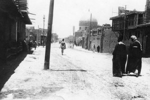 New Street, Bagdad, Mesopotamia, WWI, 1918 av Unbekannt