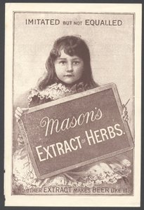 Newball and Mason Extract of Herbs, 1890-tallet av Unbekannt