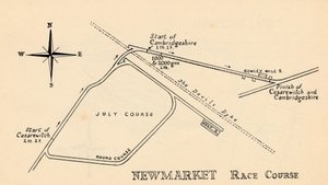 Newmarket Race Course, 1940 av Unbekannt
