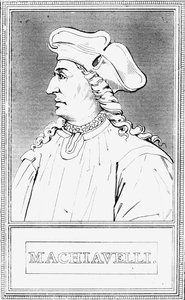 Niccolo Machiavelli , italiensk politisk filosof fra renessansen av Unbekannt