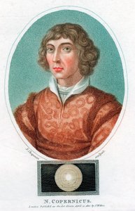 Nicolas Copernicus , polsk astronom, 1802 av Unbekannt