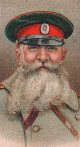 Nikolay Iudovich Ivanov 1851-1919, general i den keiserlige russiske hæren, 1917 av Unbekannt
