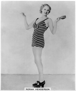 Norah Henderson , britisk skuespillerinne, 1939 av Unbekannt