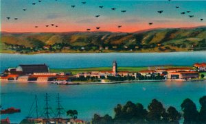 Nordøya. U.S. Naval Air Station. San Diego, California, c1941 av Unbekannt