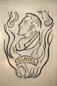 Notre Dame de France katolske kirke, London. Profeten Daniel, London, Storbritannia av Unbekannt