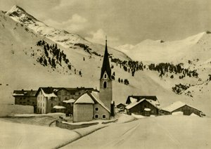 Obergurgl, Tyrol, Østerrike, c1935. av Unbekannt