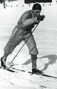 Oddbjorn Hagen , norsk langrennsløper, vinter-OL, Garmisch-Partenkirchen, 1936 av Unbekannt