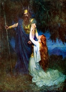 Odin og Brunhilde av Unbekannt