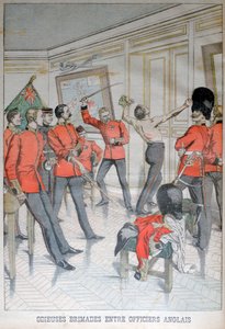 Avskyelig oppførsel mellom engelske offiserer, 1903 av Unbekannt