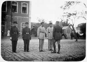 Offiserer fra den franske fremmedlegionen, Syria, 1900-tallet av Unbekannt
