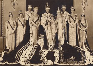Offisiell kroningsgruppe, 1937 av Unbekannt