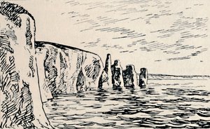 Old Harry Rocks, 1929 av Unbekannt