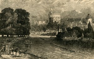 Gamle Windsor den fjerde juni, 1881. av Unbekannt