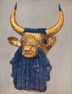 Eldste kjente eksempler på gullsmedkunst: Mesterverk av sumerisk kultur, c1935 av Unbekannt
