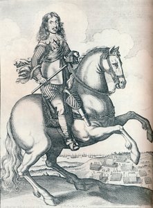 Oliver Cromwell, 1640 av Unbekannt