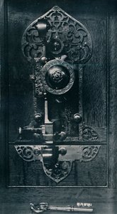 Oliver Cromwells Portable Steel Lock, c1600-tallet, 1904 av Unbekannt