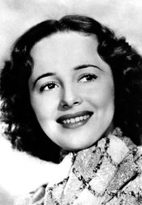 Olivia de Havilland f. 1916, amerikansk skuespillerinne, c1930-c1940s av Unbekannt