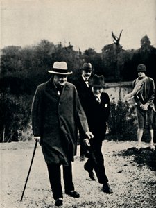 På ferie med sønnen sin i Italia, 1920-tallet, 1945. av Unbekannt