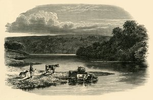 On the Dee, c1890. av Unbekannt