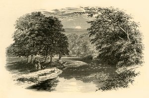 On the Doon, c1890. av Unbekannt