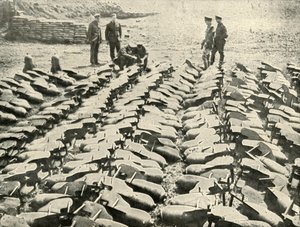 En natts rasjoner for en bombeskvadron, 1919. av Unbekannt