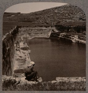 En av Salomos bassenger, ca 1900 av Unbekannt