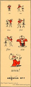 En, to, tre, fire, fem, seks, syv - Abdulla No7, 1947 av Unbekannt