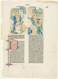 Åpningssiden av bok IX av Valerius Maximuss 1476 av Unbekannt
