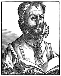Orlandus Lassus, flamsk renessansekomponist og musiker, 1500-tallet av Unbekannt