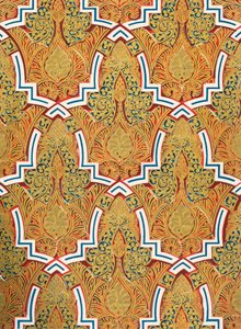 Ornament i paneler på veggene, Court of the Mosque, 1907. av Unbekannt