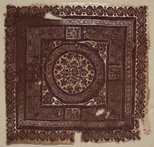 Ornament med symbolske sammenflettede knuter, 400-600-tallet. av Unbekannt