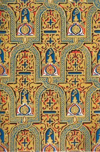Ornamenter på paneler, Hall of Ambassadors, 1907. av Unbekannt