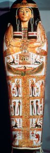 Ytre kiste av Henettawy, c1040-991 f.Kr av Unbekannt